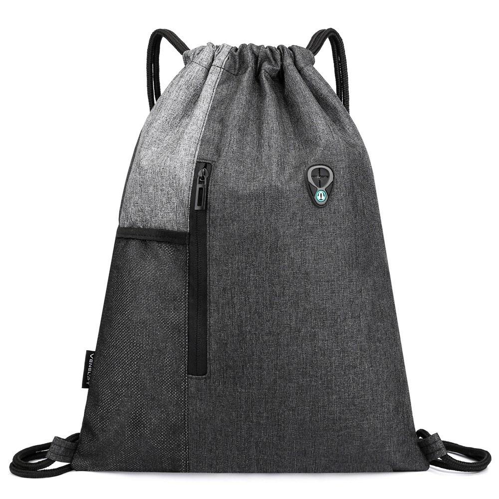 Backpacks |  Gym Sack with Earphones Jack Drawstring Backpack Backpacks Backpacks