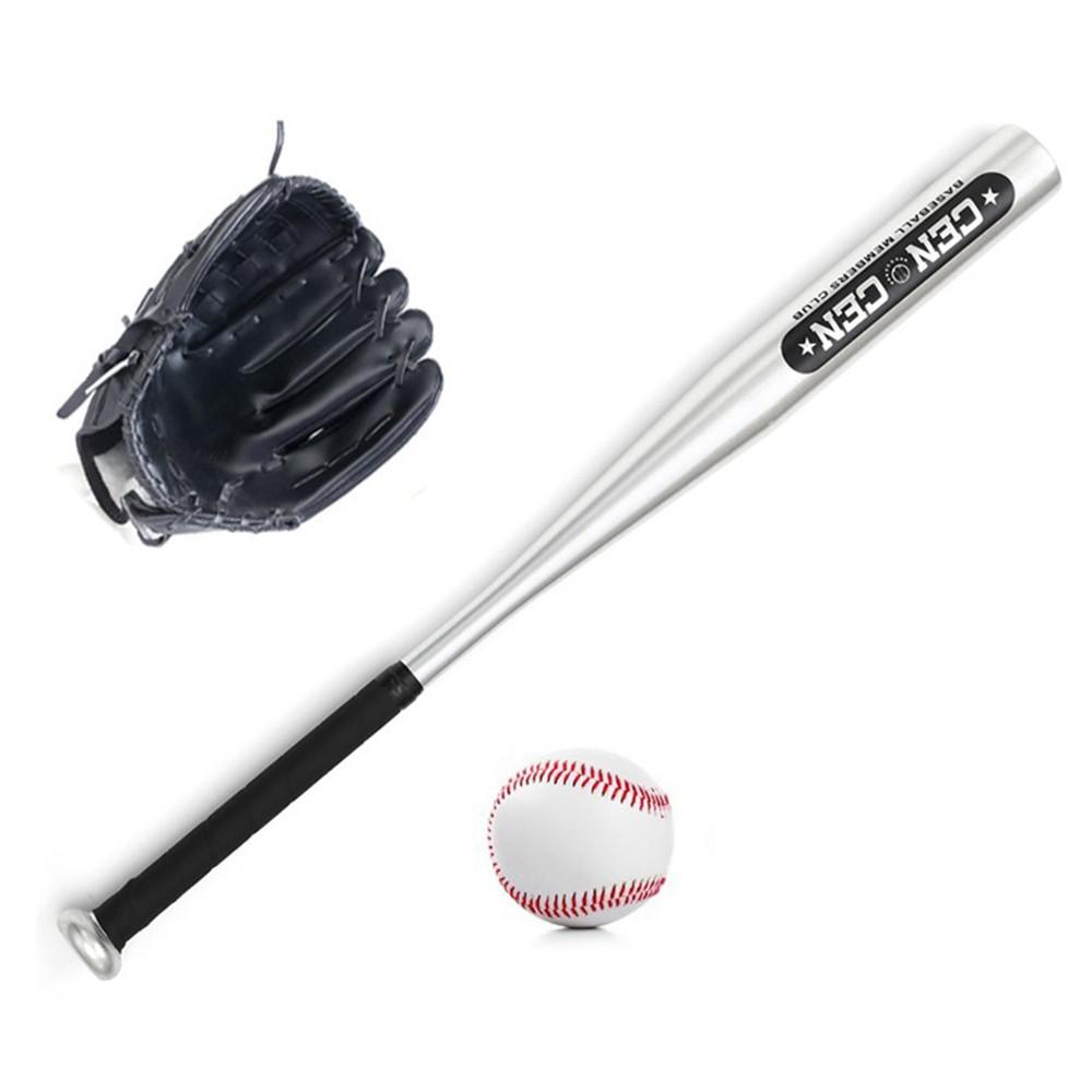 baseball & Equipment |  Baseball Balls Set Baseball Bat+Baseball+Baseball Gloves 25in Aluminum Alloy Baseball Bat 10.5in PVC Baseball Glove Baseball Kit for Youth Kids Ball Games baseball & Equipment