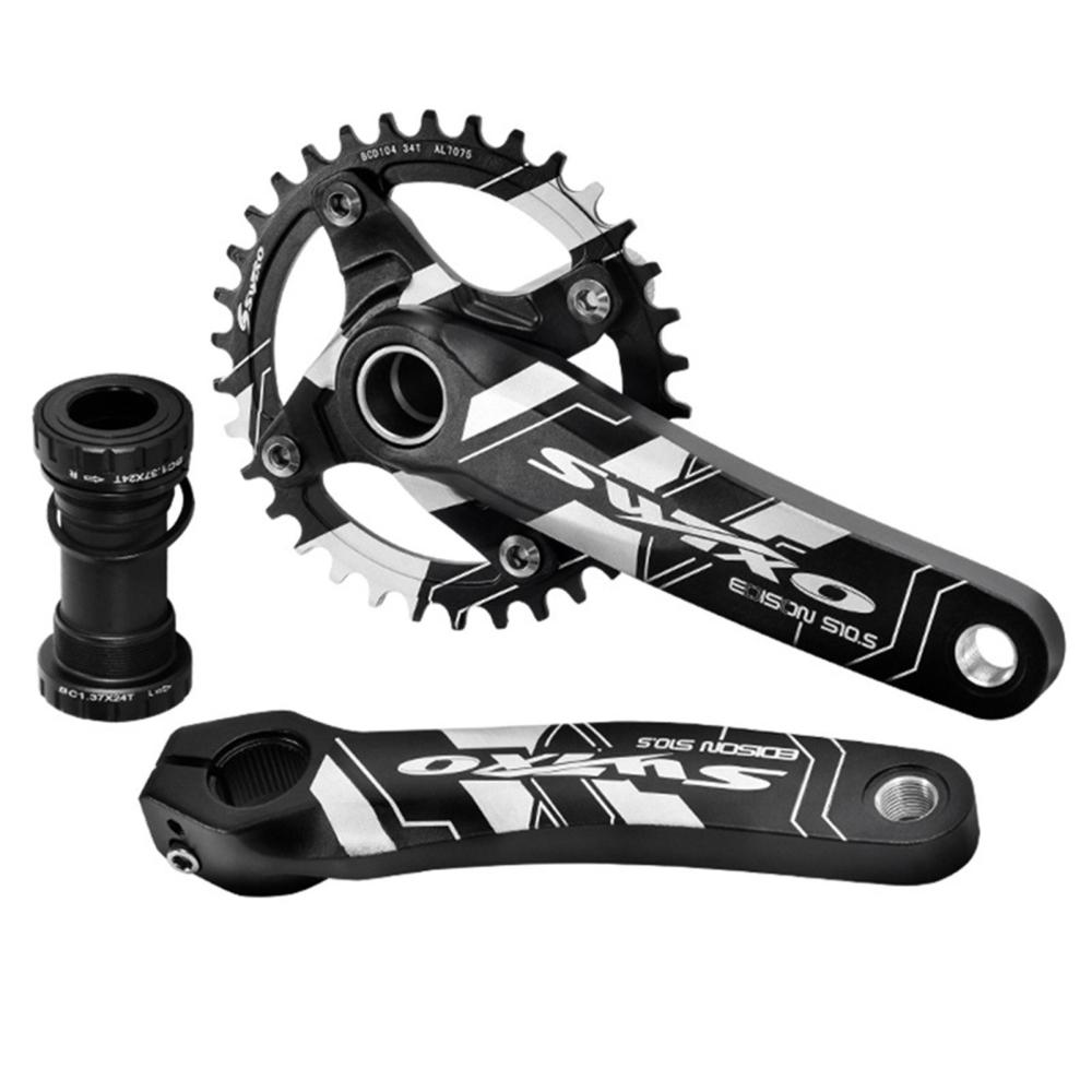 Bike Accessories |  170mm 104 BCD Bicycle Crankset Crank Arm Set MTB Mountain Bike Crank Set Bike Accessories Bike Accessories