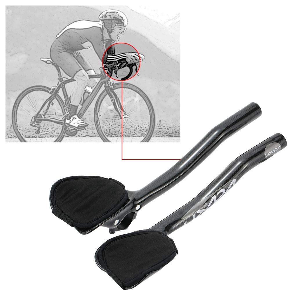 Bike Accessories |  Lixada Carbon Fiber Road Bike Bicycle Aero Bar Rest Handlebar Aerobar 31.8mm Bike Accessories Bike Accessories