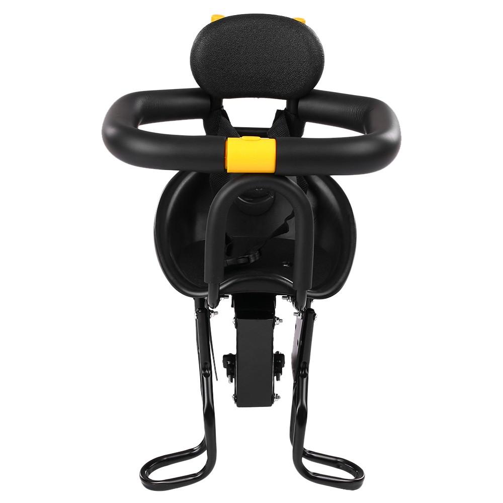 Bike Accessories |  Safety Child Bicycle Seat Bike Front Baby Seat Kids Saddle with Foot Pedals Support Back Rest for MTB Road Bike Bike Accessories Bike Accessories