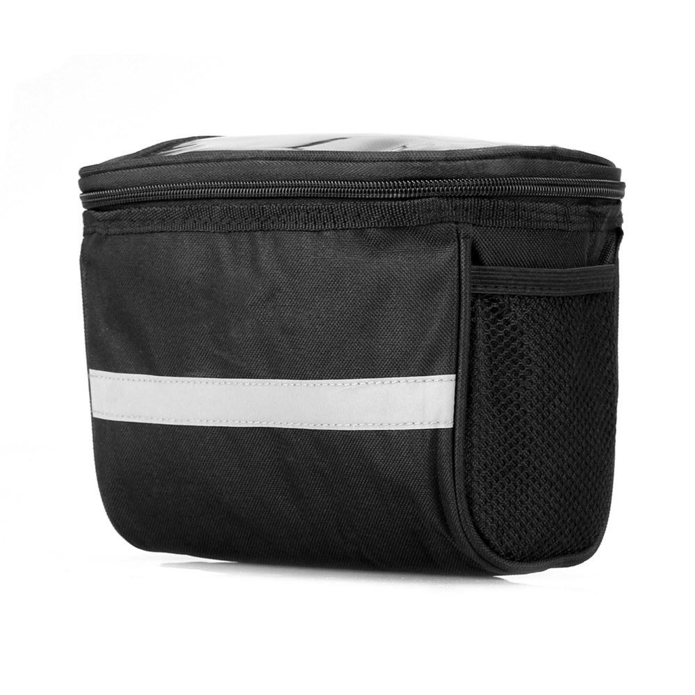 Bike Bags |  Bicycle Insulated Front Bag with Reflective Strip Bike Bags Bike Bags