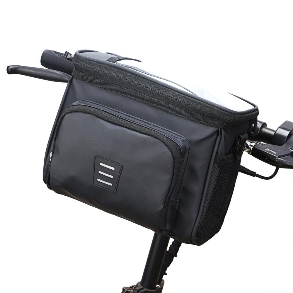 Bike Bags |  Cycling Bike Insulated Cooler Bag MTB Bicycle Handlebar Front Bag Basket Pannier Shoulder Bag Bike Bags Bike Bags