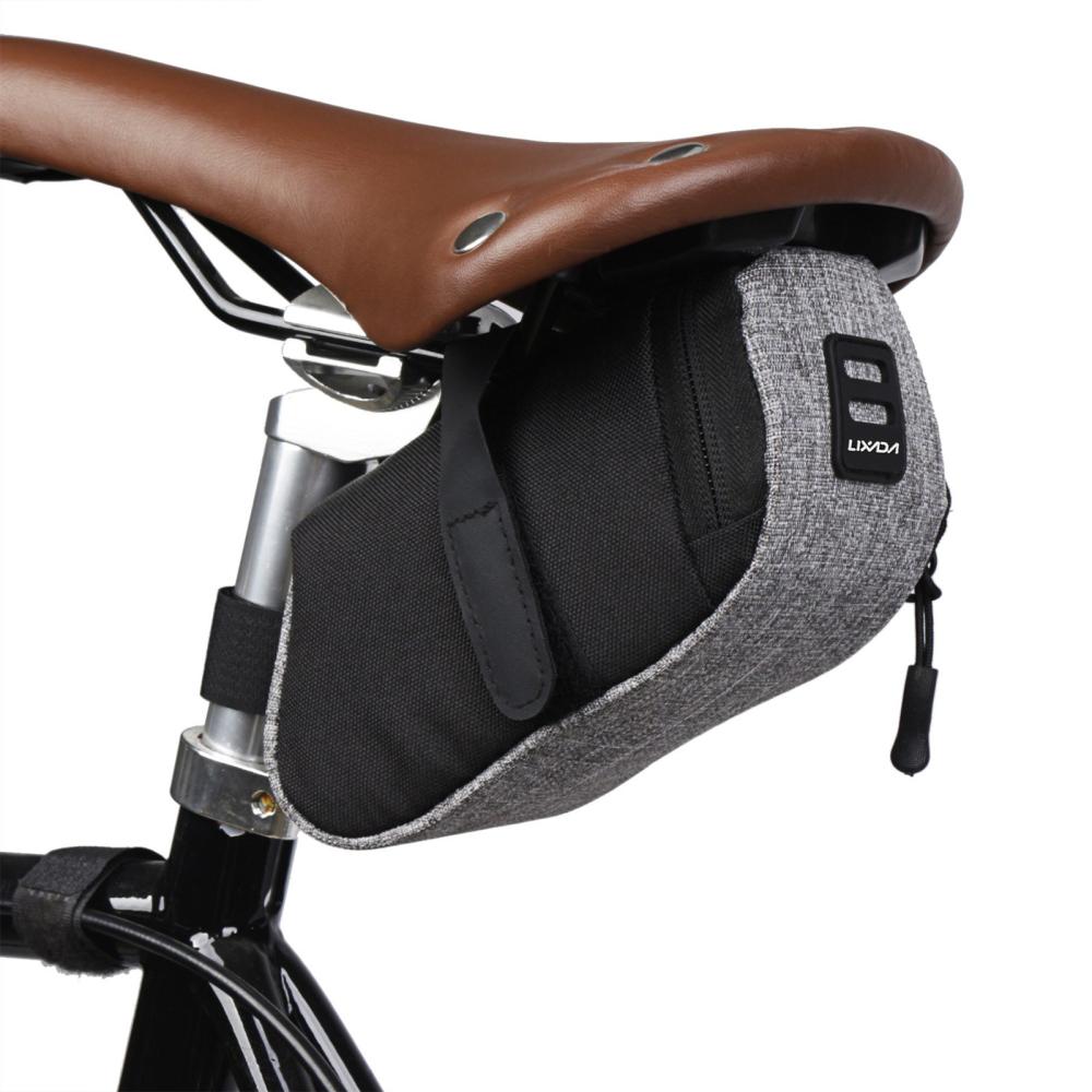 Bike Bags |  Lixada Mini Mountain Bike Saddle Bag Pouch Road Bicycle Seat Tail Pack Outdoor Cycling Seatpost Bag Bike Bags Bike Bags