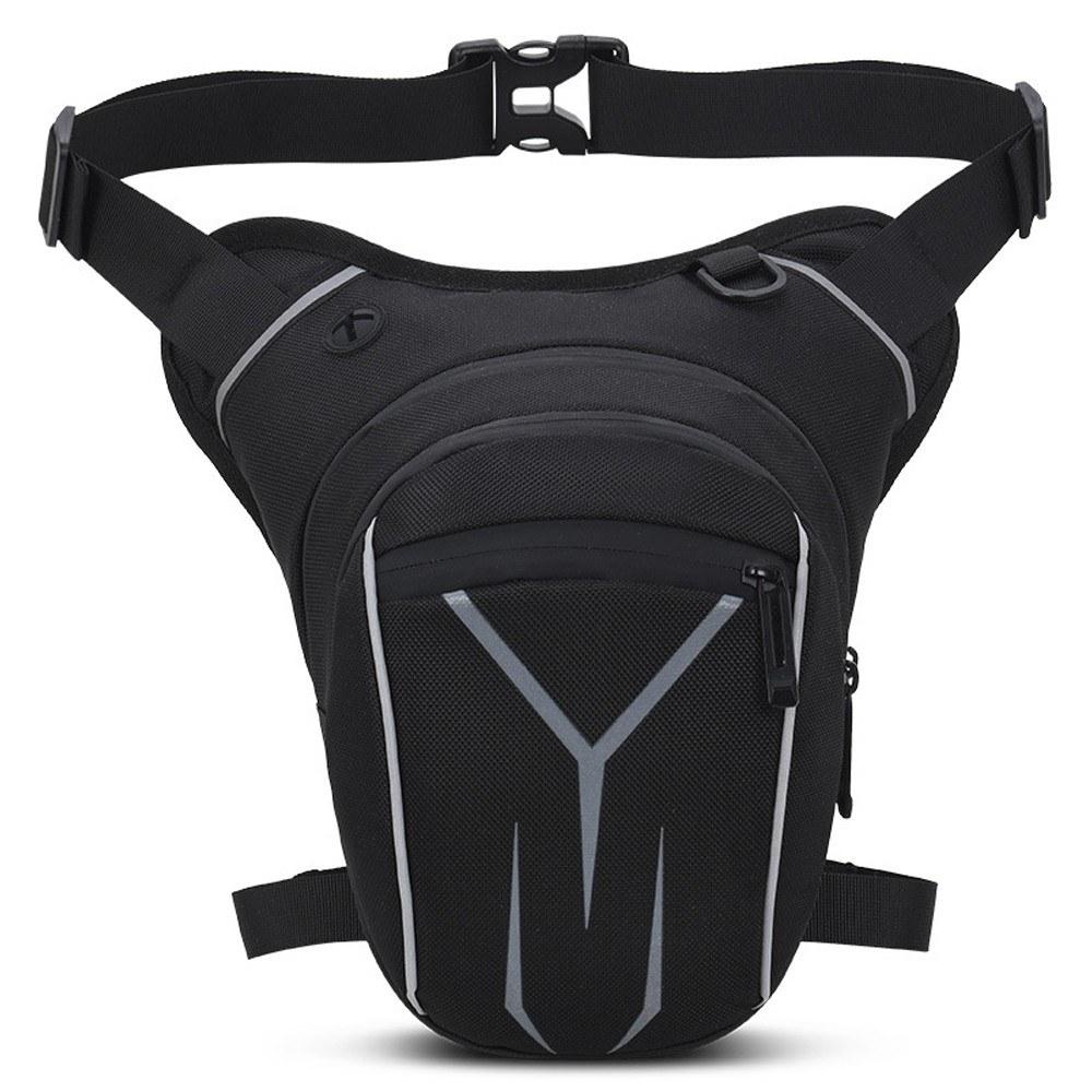 Bike Bags |  Motorcycle Drop Waist Leg Bag Rainproof Reflective Men Motorcycle Fanny Packs Bike Bags Bike Bags