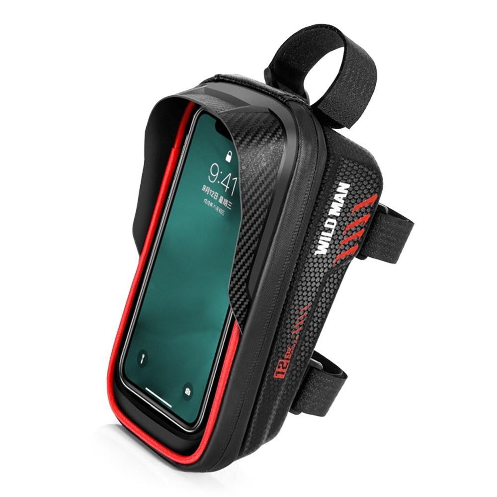 Bike Bags |  WILD MAN Bike Waterproof Phone Bag Bicycle Cycling Frame Bag Bike Bags Bike Bags