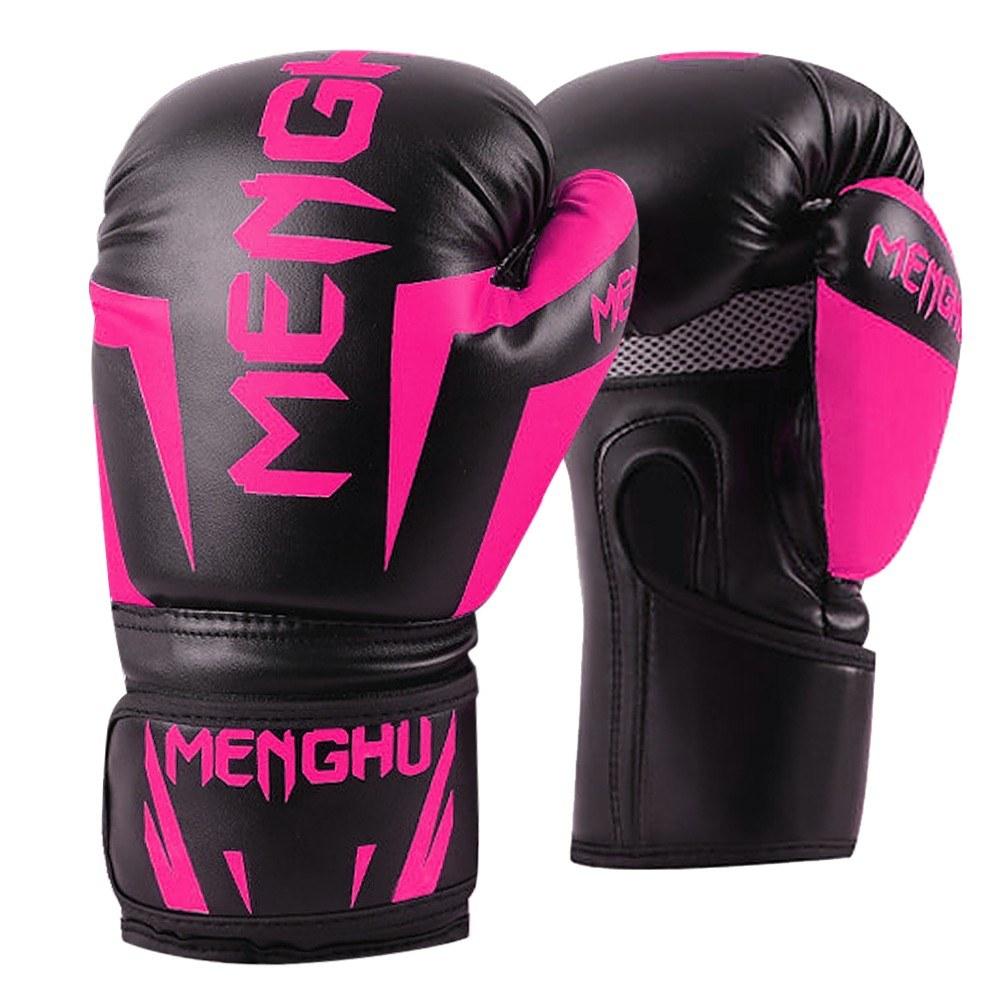 Boxing |  Boxing Gloves Kick Boxing Muay Thai Punching Training Bag Gloves Outdoor Sports Mittens Boxing Practice Equipment for Punch Bag Sack Boxing Pads for Men and Women 12oz Boxing Boxing