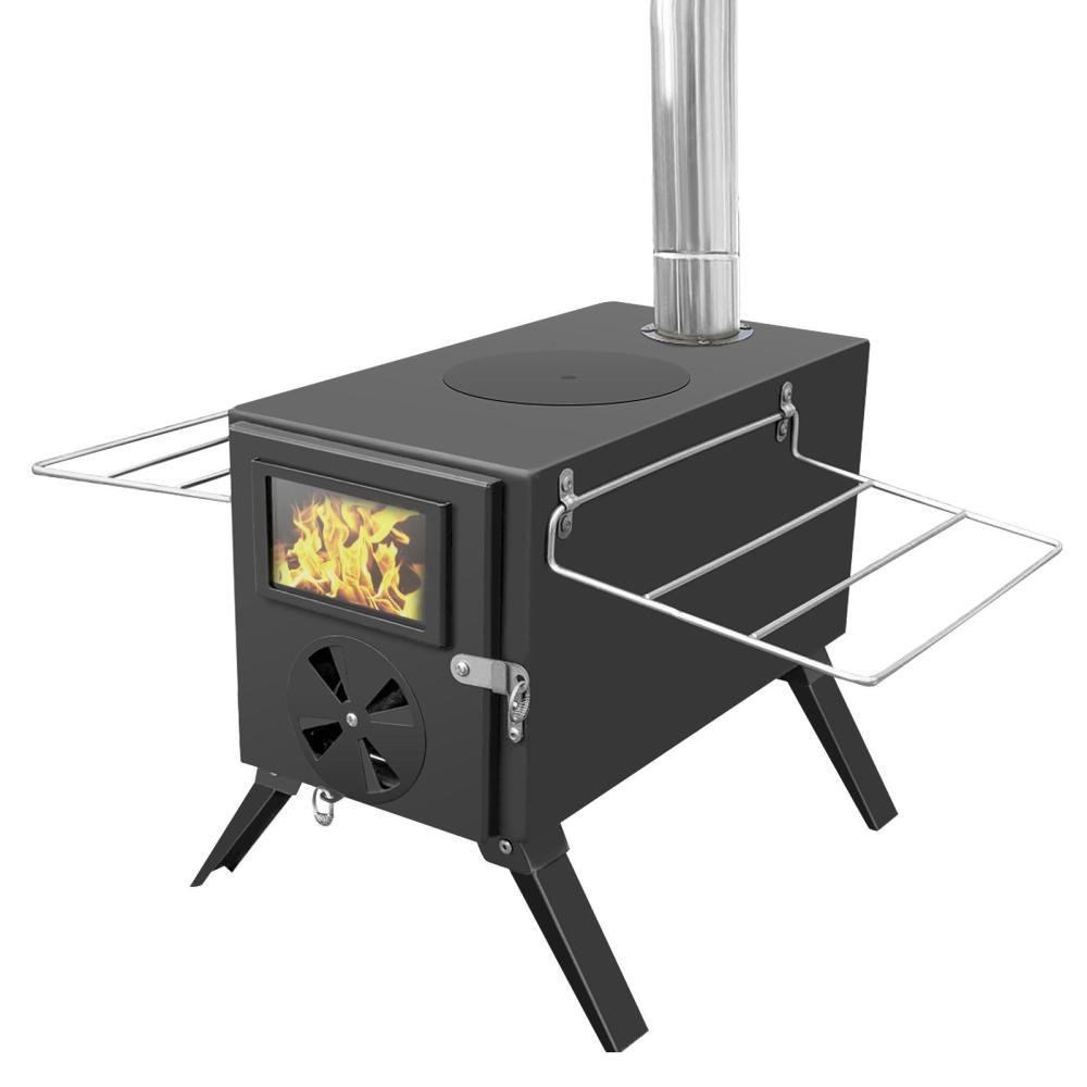 Camp Kitchen |  Multi-functional Outdoor Wood Burning Stove with Detachable Chimney Camp Kitchen Camp Kitchen