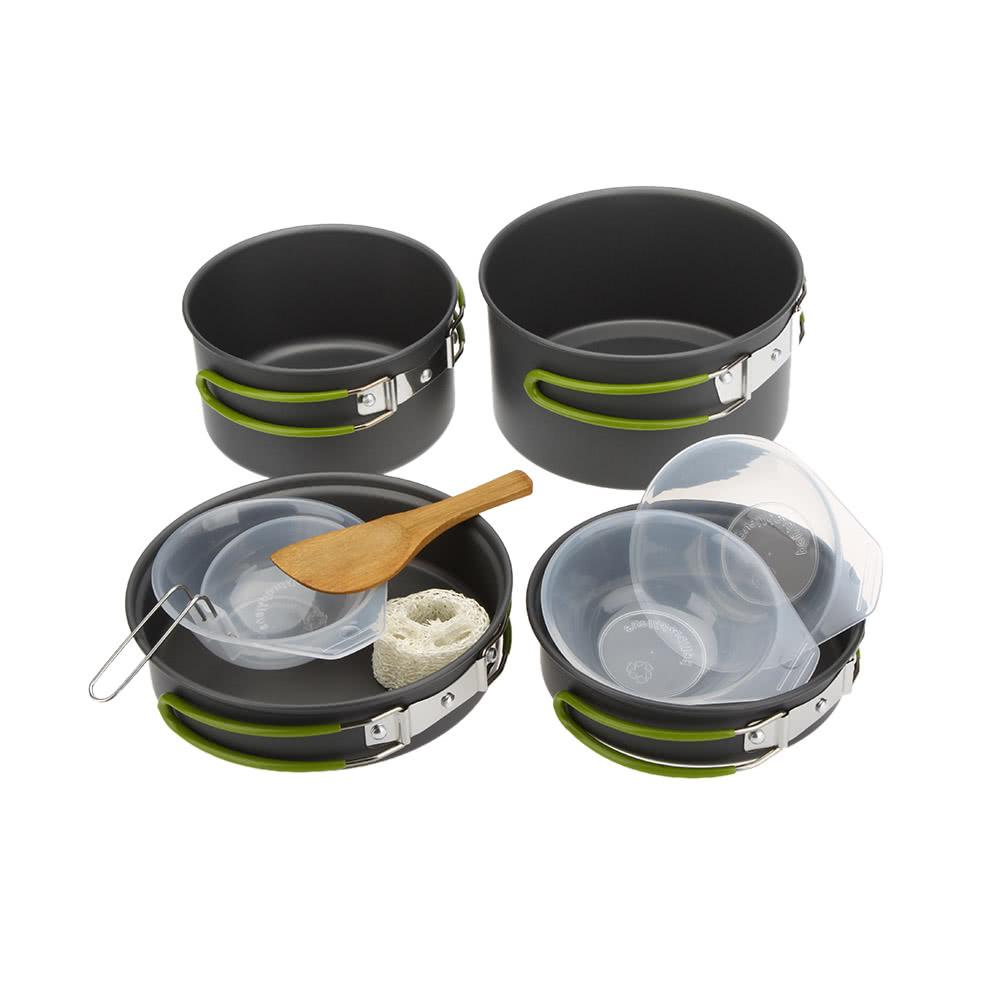 Camp Kitchen |  Portable Outdoor Tableware Camping Cookware 2-3 People Multifunctional Portable Cooking Set for Outdoor Stove Camp Kitchen Camp Kitchen