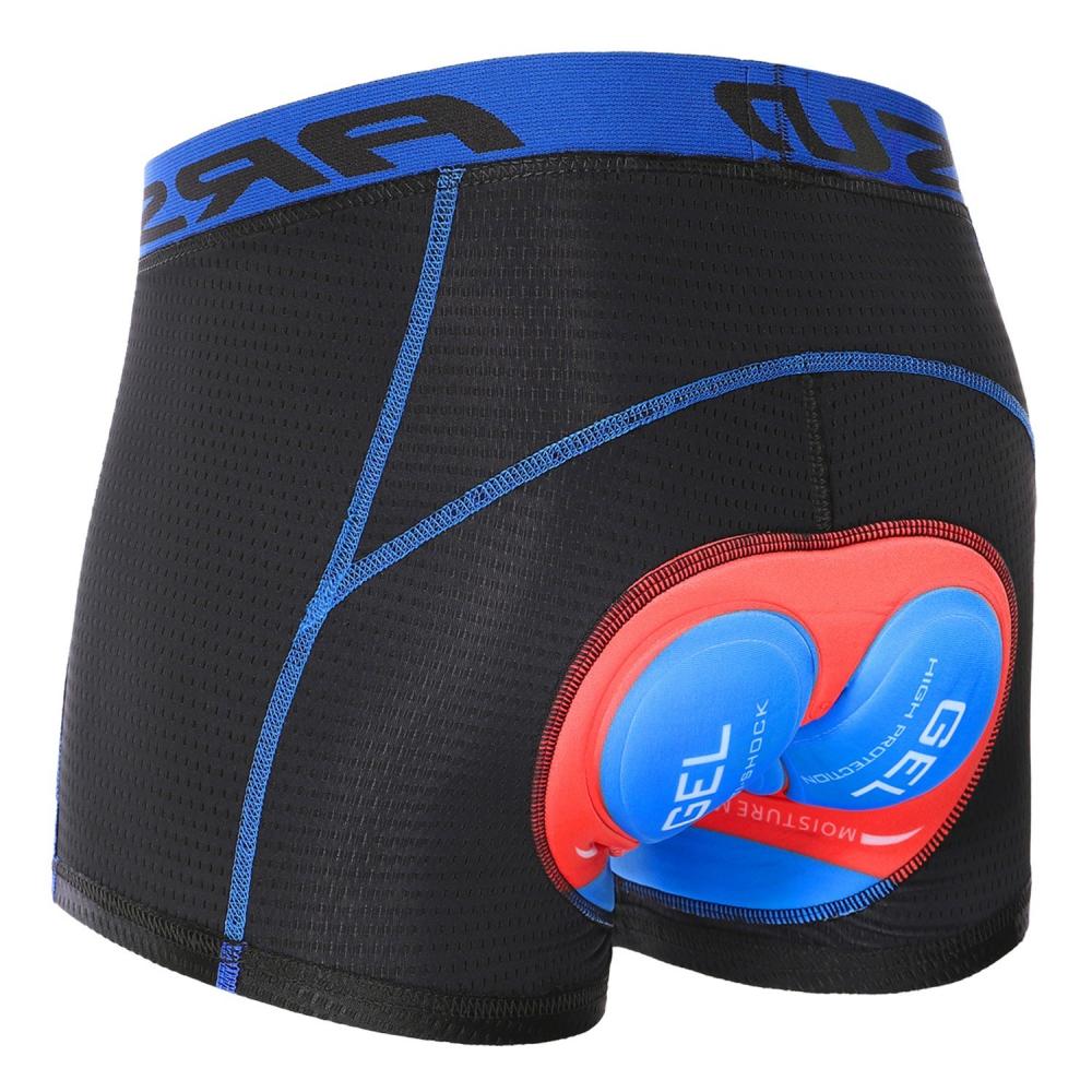 Cycling Wear |  Men Cycling Underwear Shorts Lightweight Breathable 5D Padded MTB Bike Bicycle Shorts Cycling Blue & Yellow / Blue & Red