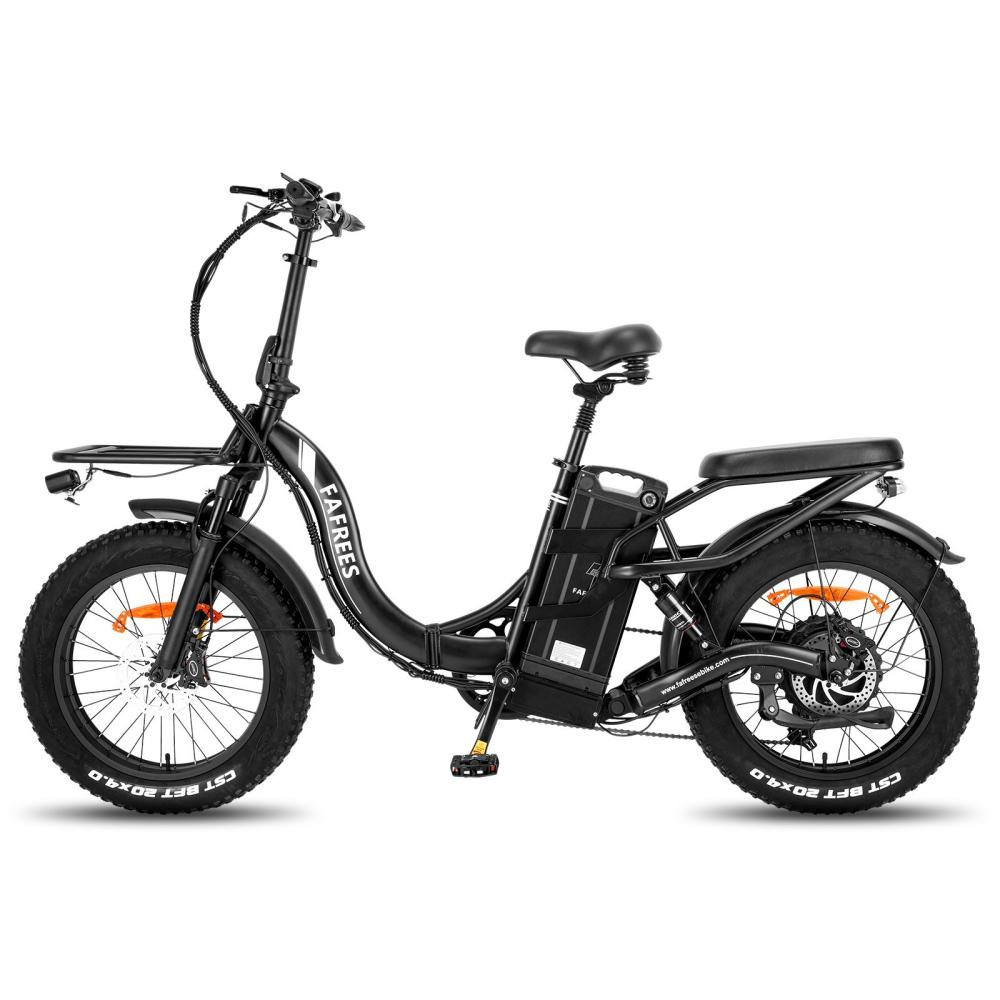 Electric Bikes |  FAFREES F20 X-Max Folding Electric Bike 20*4.0 inch Fat Tire 750W Brushless Motor 48V 30AH Samsung Battery 180-200km Max Range Triple Suspension System Cycling Electric Bikes