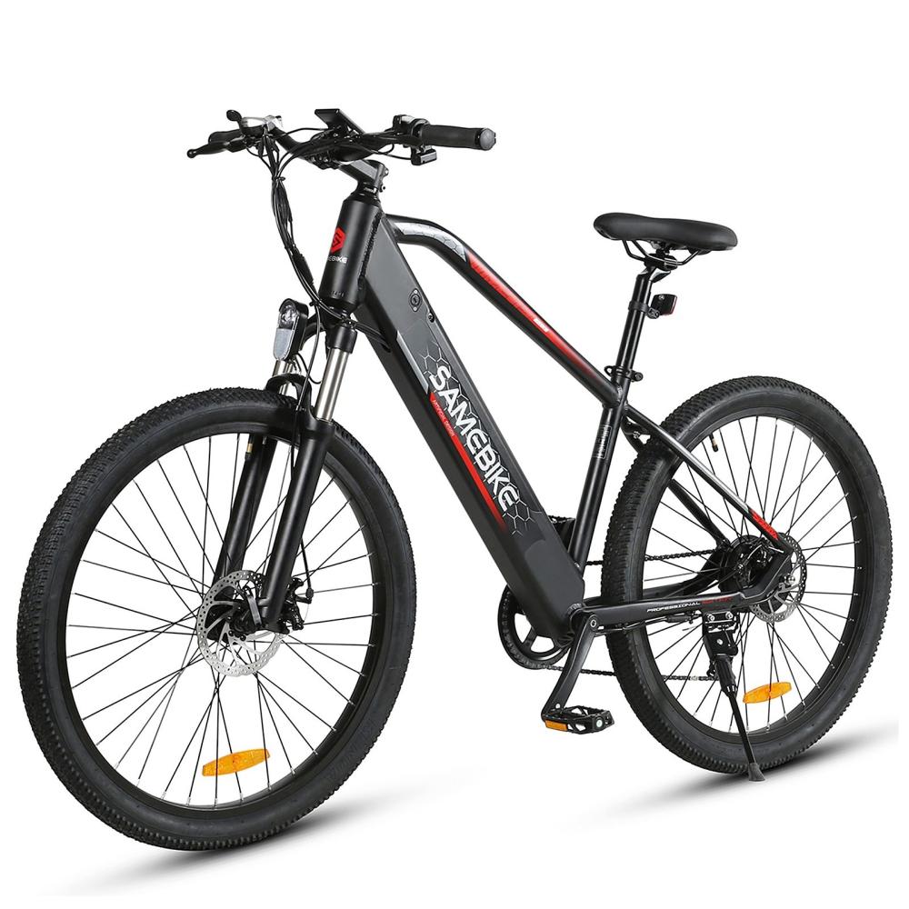 Electric Bikes |  SAMEBIKE MY-275 E-Bike 27.5inch 500W Motor Power Assist Electric Bike 80-100km Range Cycling Black/ White