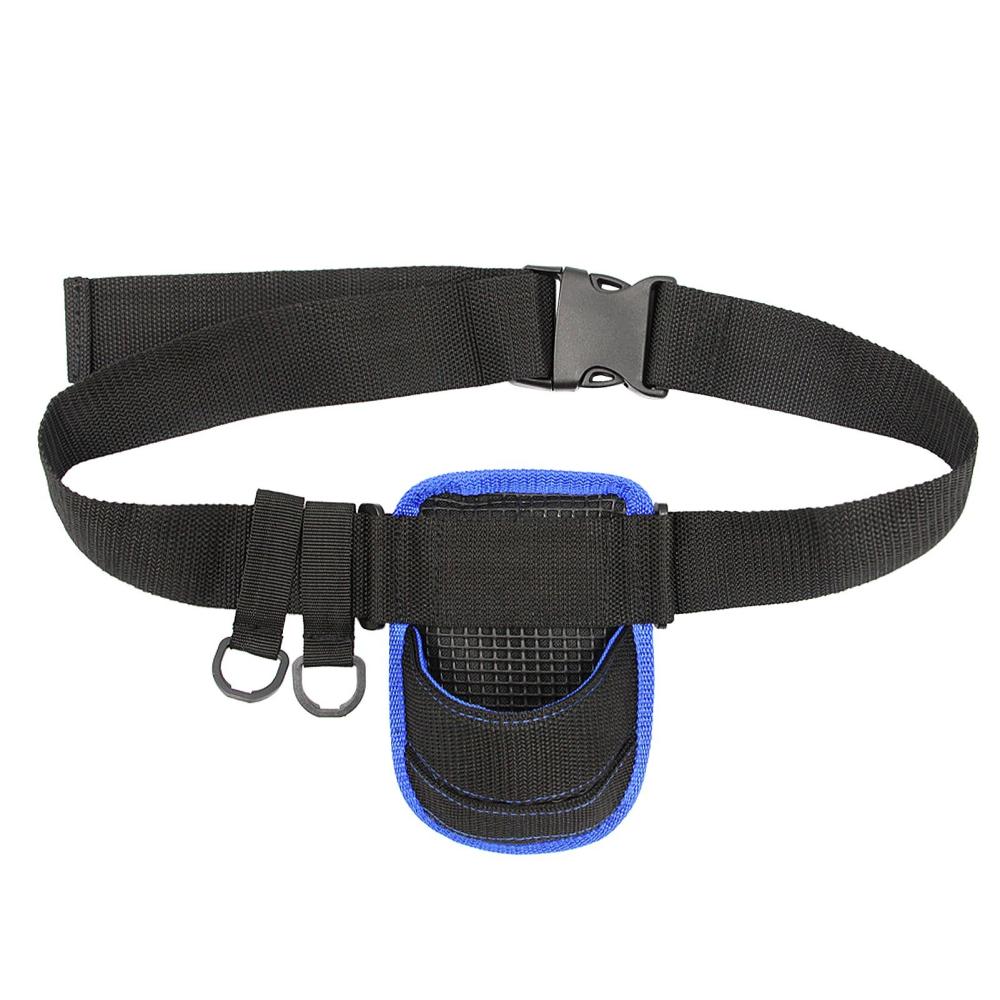 Fishing Accessories |  Fishing Rod Support Belt Adjustable Fishing Pole Oxford Waist Belt Fishing Tackle Holder Padded Waist Belt Fishing Blue / Black