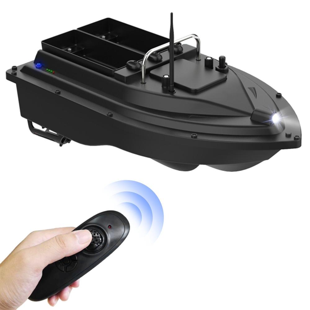 Fishing Accessories |  Wireless Remote Control Fishing Bait Boat with Double Bait Containers Fish Feeder Device with 400-500m Remote Range Fishing Fishing Accessories