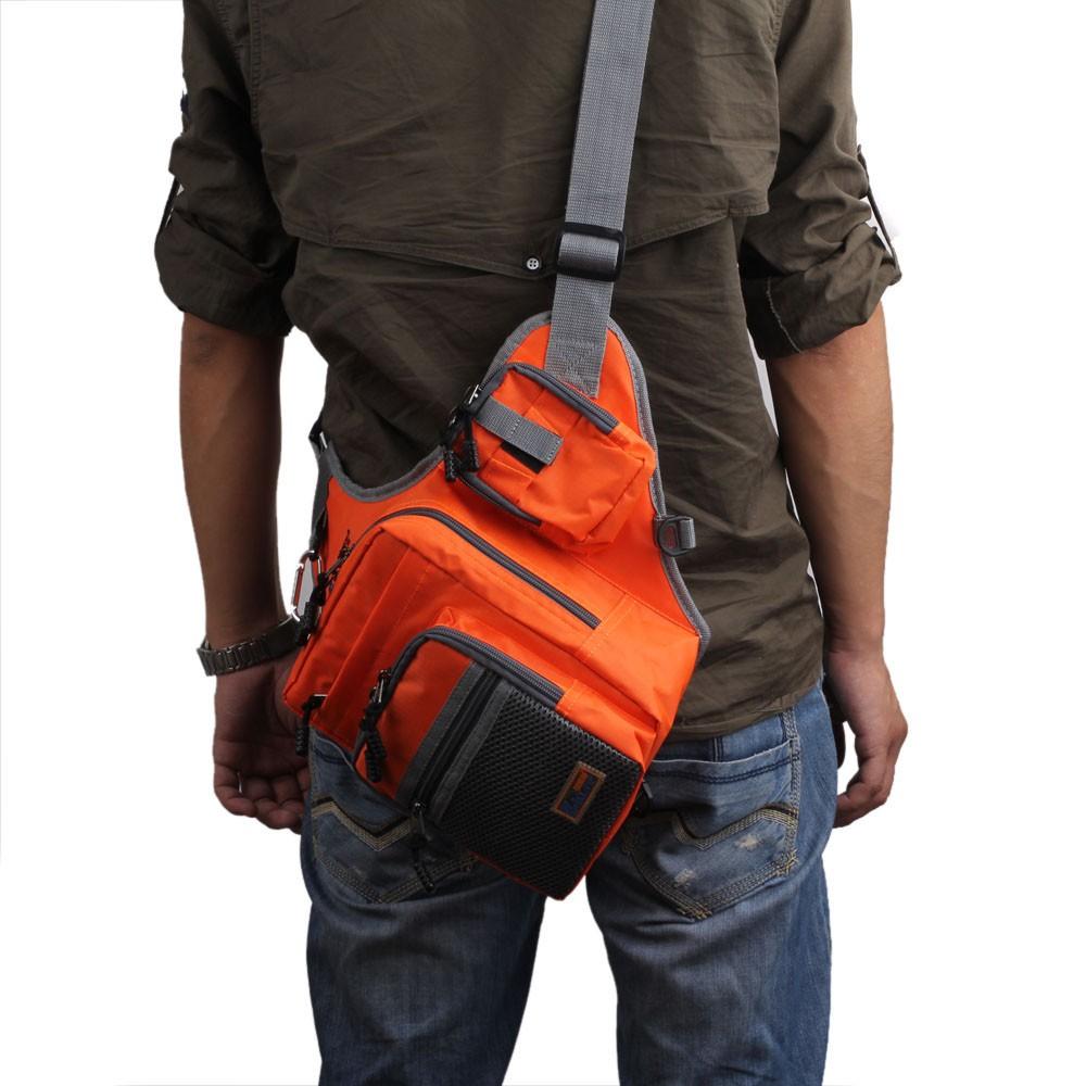 Fishing Boxes & Bags |  32*39*12CM iLure Fishing Bag Fishing Black/ Orange/ Green