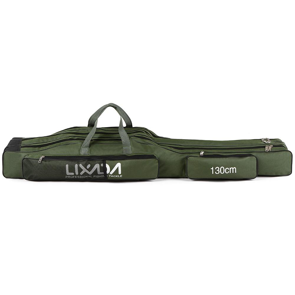 Fishing Boxes & Bags |  Lixada 130cm/150cm Three Layers Fishing Bag Fishing Army Green / Black