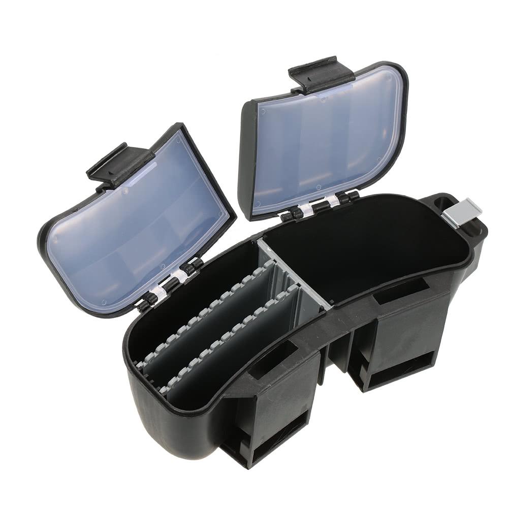 Fishing Boxes & Bags |  Multifunctional Portable Fishing Bait Tackle Box Storage Box Waist Carrier Lure Reel Holder Container Utility Box Case Fishing Hooks Accessory Box Waist Belt Multi-loader Fishing Fishing Boxes & Bags