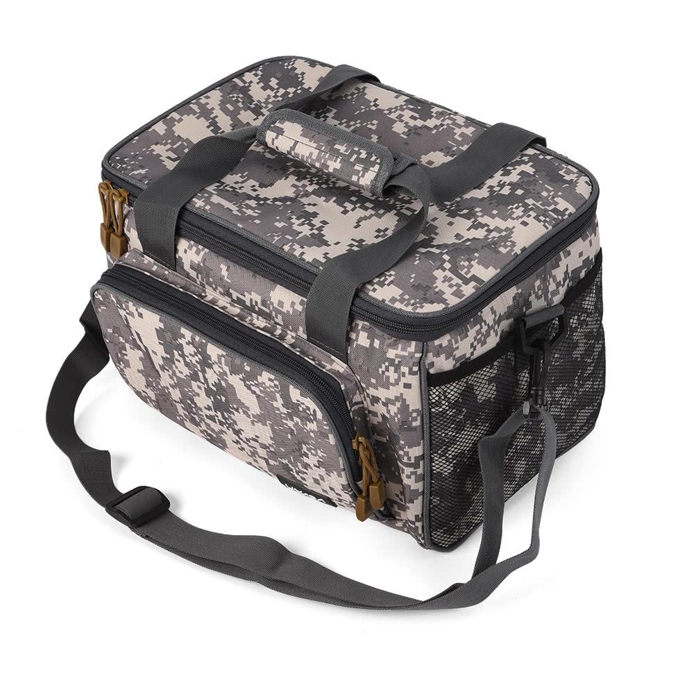 Fishing Boxes & Bags |  Portable Multifunctional Canvas Fishing Shoulder Bag Fishing Army Green / Black / Camouflage