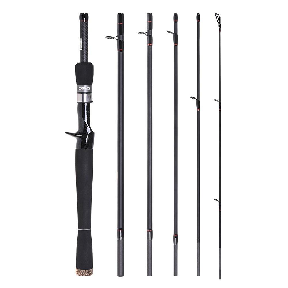 Fishing Rods |  2.1m / 2.4m 6 Sections Carbon Spinning Casting Fishing Rod Lure Fishing Rod Hand Pole Fishing Tackle Fishing Fishing Rods