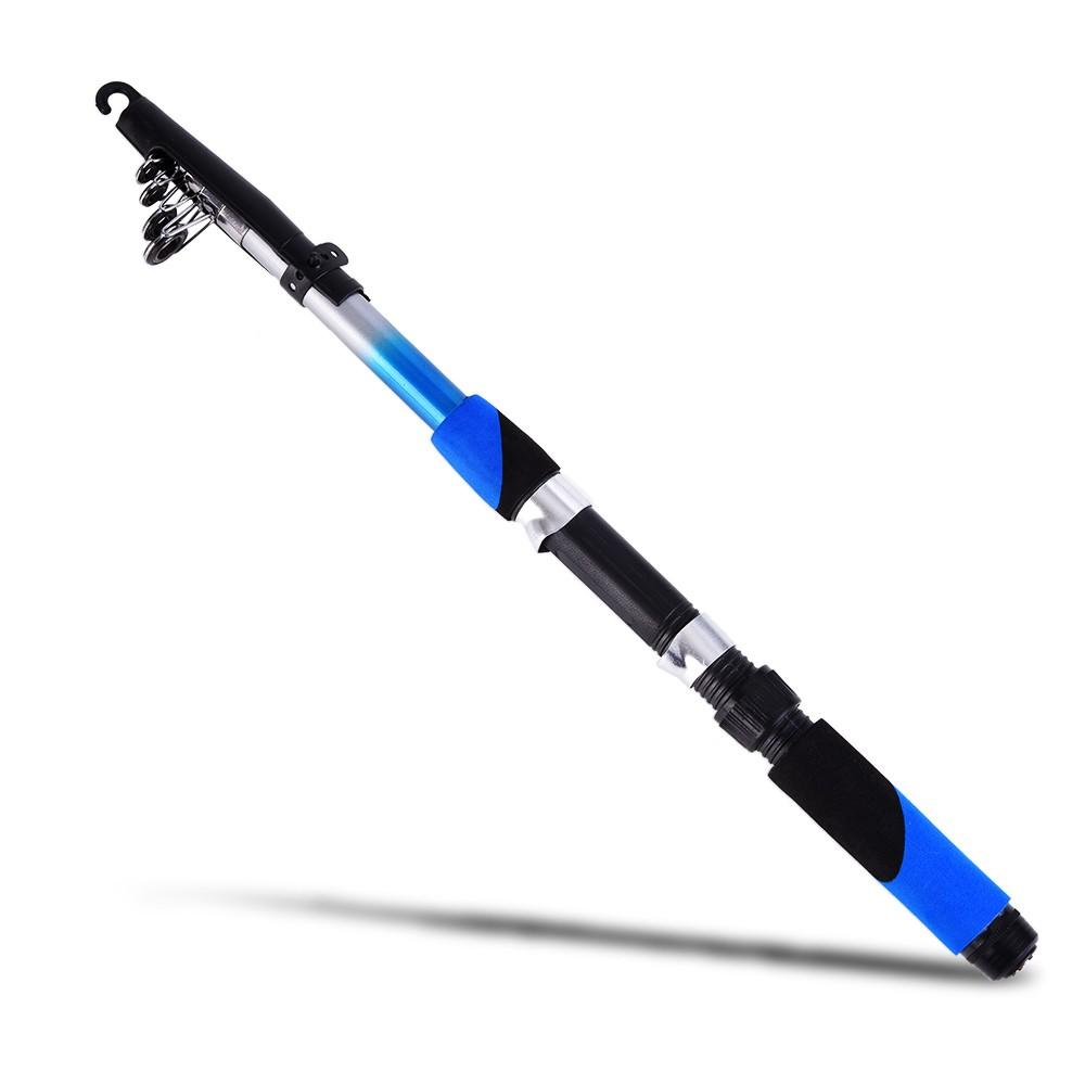 Fishing Rods |  2.1M Portable Telescopic Fishing Rod Fiberglass Fishing Pole Travel Sea Fishing Spinning Rod Fishing Fishing Rods