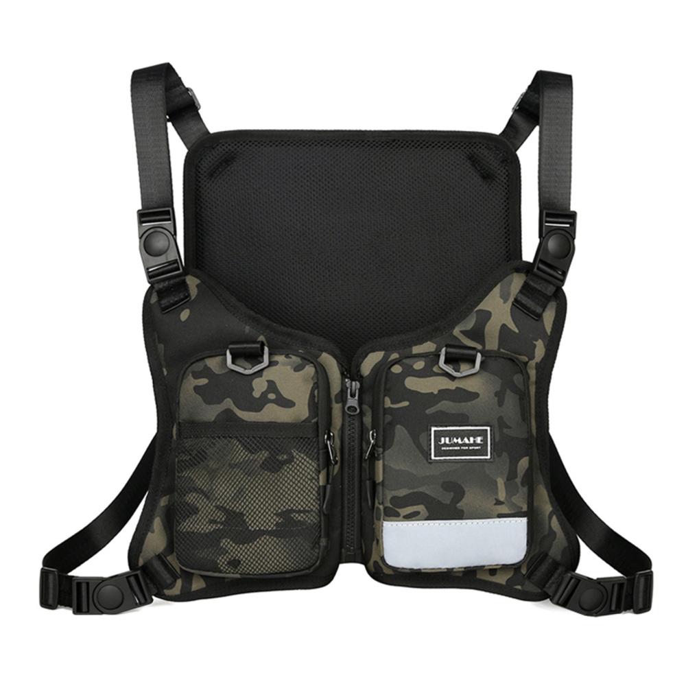 Fishing Wear |  Fly Fishing Vest Lightweight Breathable Outdoor Fishing Vest Jacket Chest Pack Fishing Black / Camouflage