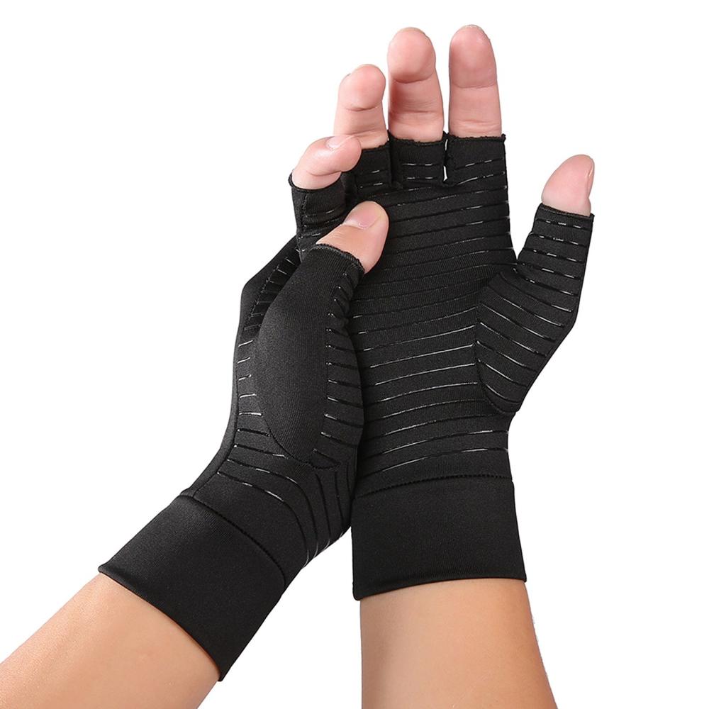 Fitness Gloves |  Arthritis Compression Gloves Copper Gloves Health Care Gloves Nursing Gloves Fitness Gloves Black