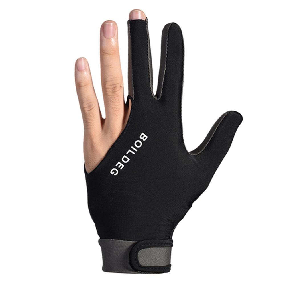 Fitness Gloves |  Billiard Glove Anti-skid Breathable Cue Sport Glove 3 Finger Super Elastic Sports Glove Fits on Left or Right Hand Fitness Gloves Fitness Gloves