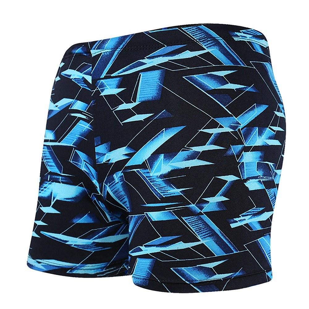 Fitness Wear |  Quick Dry Swimming Trunks Sport Underwear Drawstring Boxer Briefs Summer Breathable Elastic Underpants Underdrawers Swimsuit Bottom Sports & Body Building 1 / 2 / 3