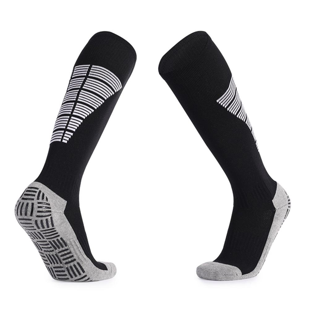 Football & Equipment |  Anti Slip Knee High Sports Socks Athletic Socks  for Running Training Football Ball Games Football & Equipment