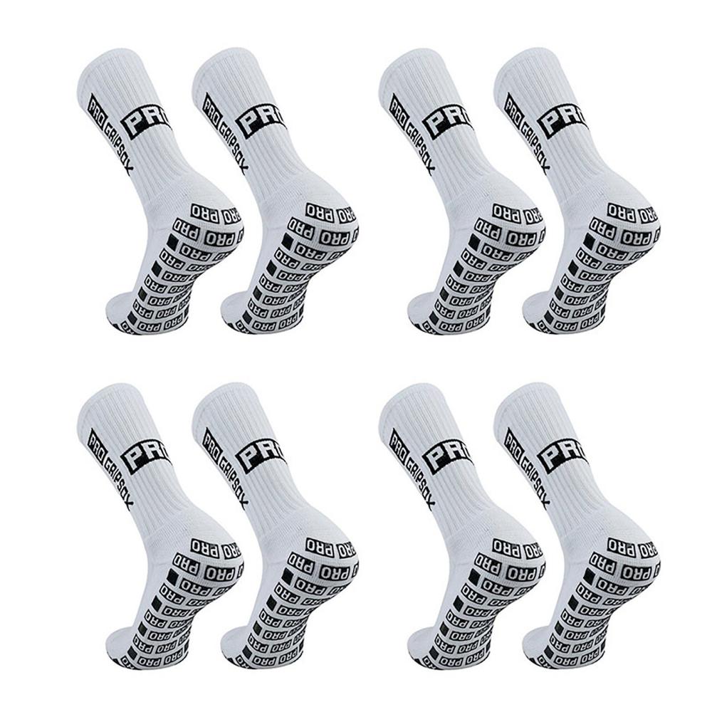 Football & Equipment |  Football Grip Socks 39-46 Anti-Slip Sports Socks for Men and Women Perfect for Football Running Cycling Daily Use 4 or 6 Pairs Football Grip Socks Ball Games Football & Equipment