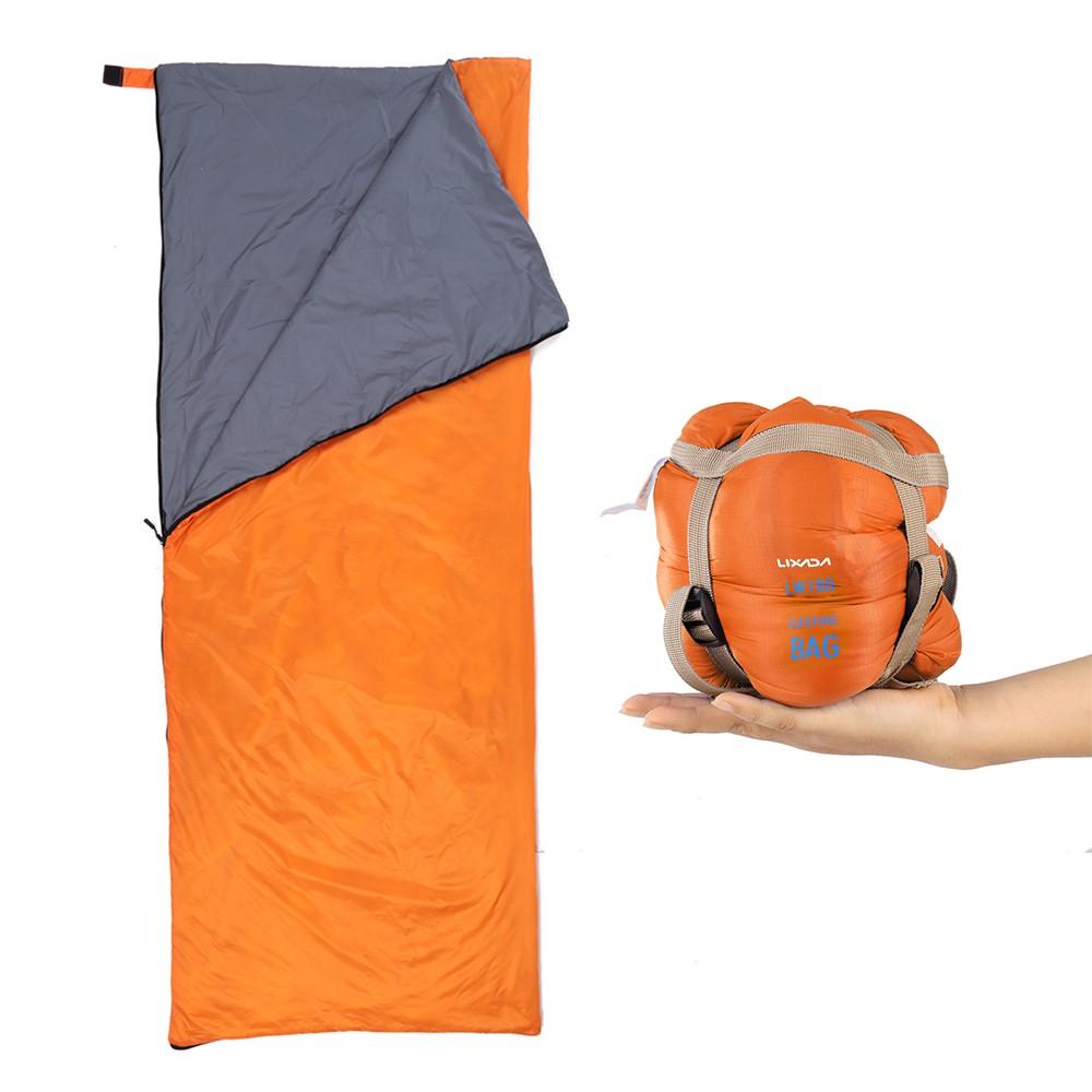 Hammock & Sleeping Bags |  Lixada Outdoor Envelope Sleeping Bag Camping & Hiking Blue / Navy Blue / Orange / Burgundy / Army Green