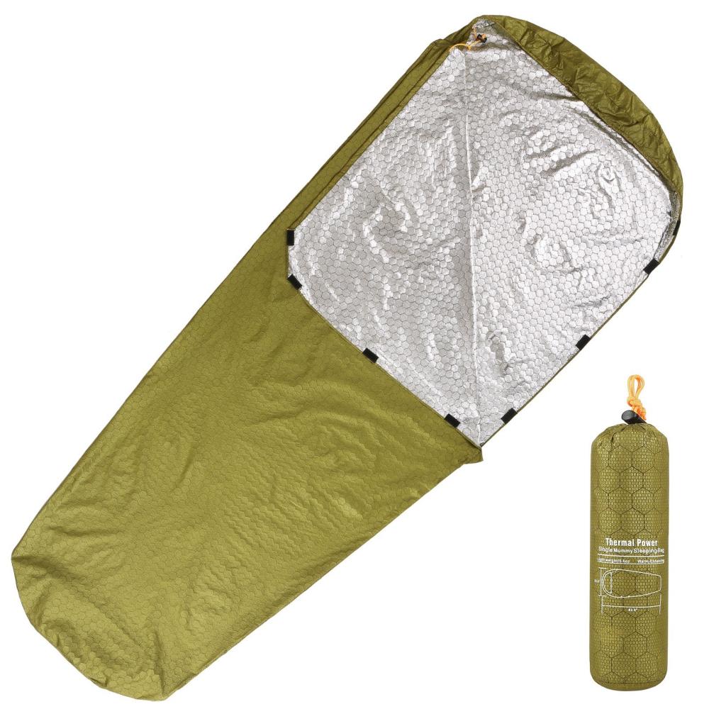 Hammock & Sleeping Bags |  Outdoor Lightweight Waterproof Thermal Sleeping Bag Camping & Hiking Hammock & Sleeping Bags