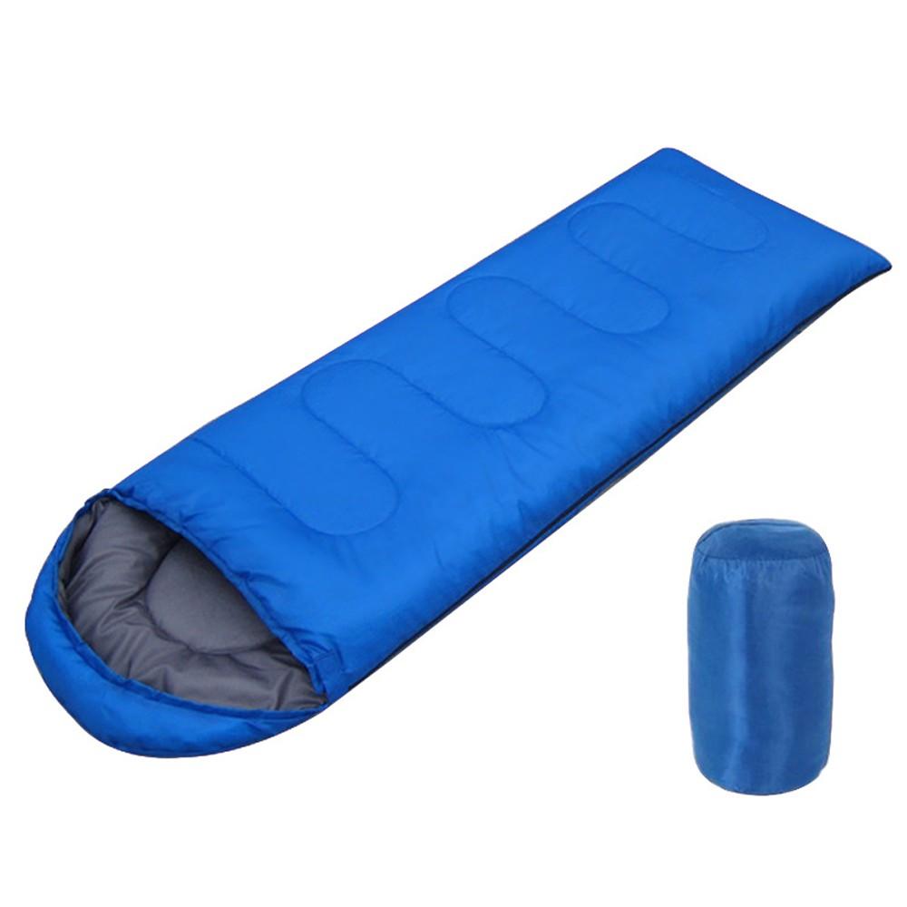 Hammock & Sleeping Bags |  Outdoor Sleeping Bags Portable Warming Sleeping Bag Light-weight Cotton Sleeping Bag for Camping Travel Hiking Camping & Hiking Green/ Navy Blue/ Blue/ Red