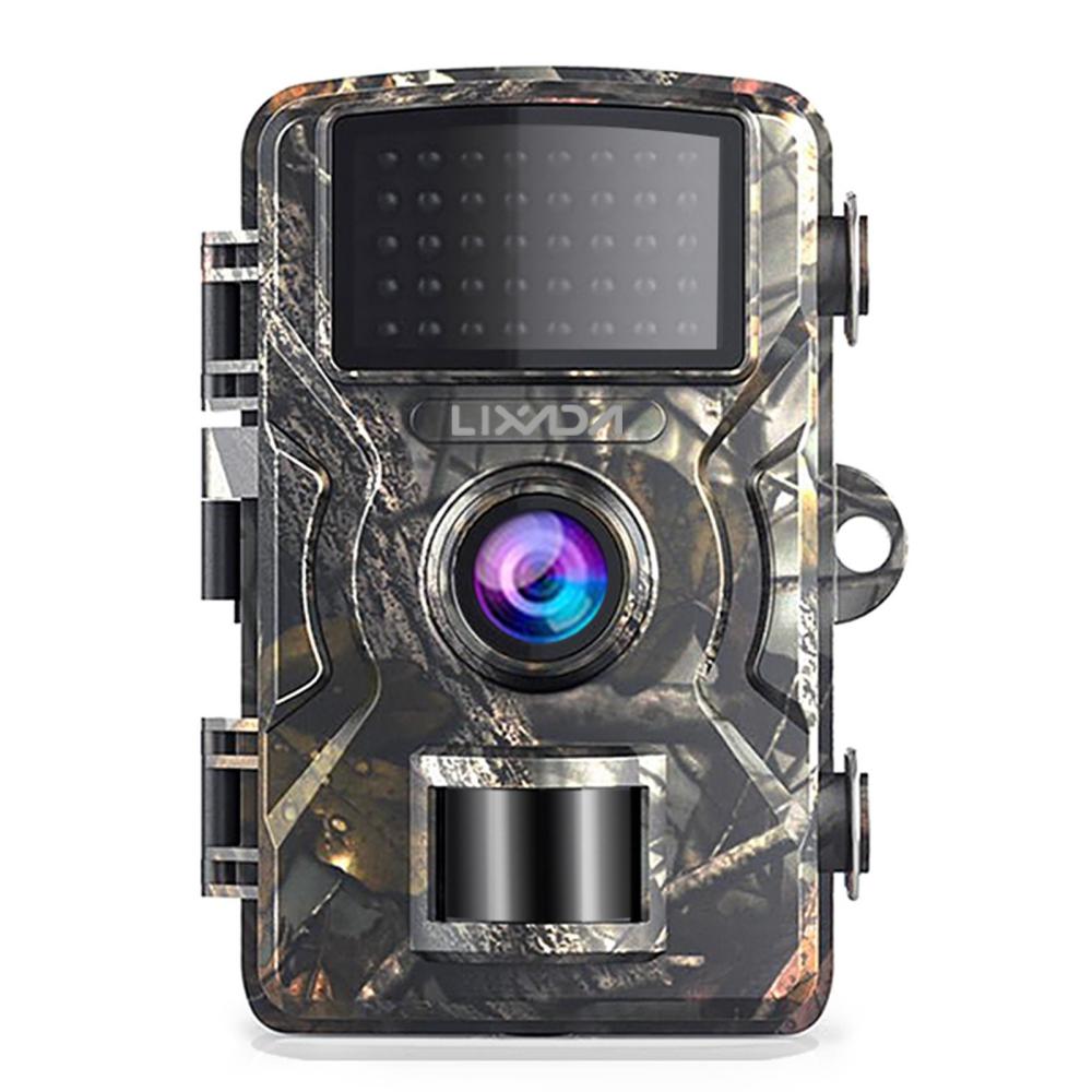 Hunting Cameras |  Lixada 16MP 1080P Wildlife Hunting Trail and Game Camera Motion Activated IP66 Waterproof Infrared Night Vision Hunting Scouting Camera with Germany Manual Hunting Hunting Cameras