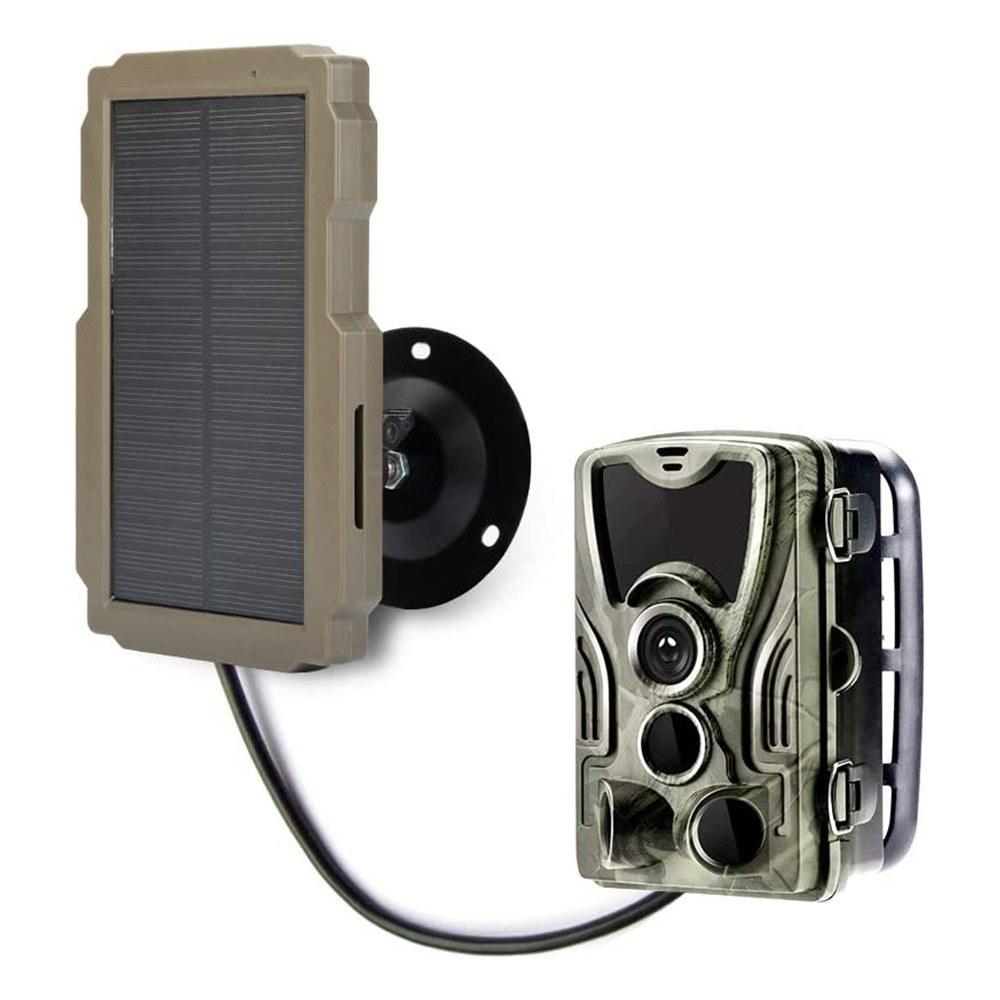 Hunting Cameras |  Trail Game Camera Solar Panel Kit 3000mAh 6V-12V Rechargeable Solar Charger for Hunting Camera Hunting Hunting Cameras