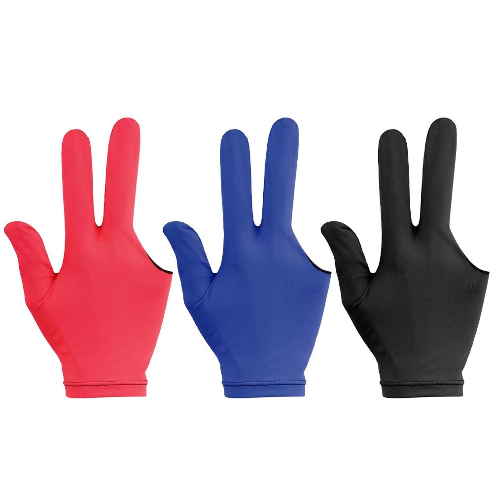 Others |  3pcs/6pcs 3-finger Cue Gloves Elastic Open Pool Gloves for Left Hands and Right Hands Others Others