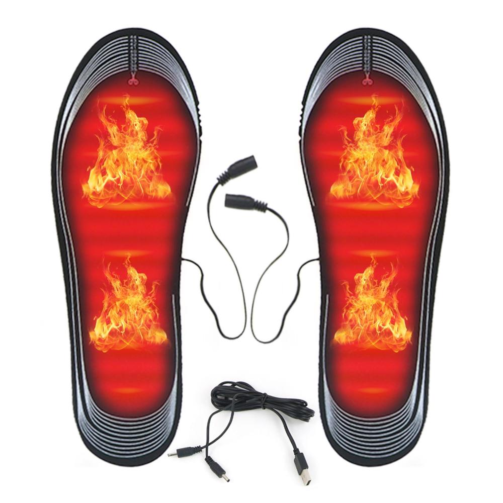 Others |  CY-HI001 Heated Insole for Men Women Cuttable USB Powered Electric Heating Shoe Inserts Foot Warmers for Winter Camping Skiing Cycling Climbing Others Others