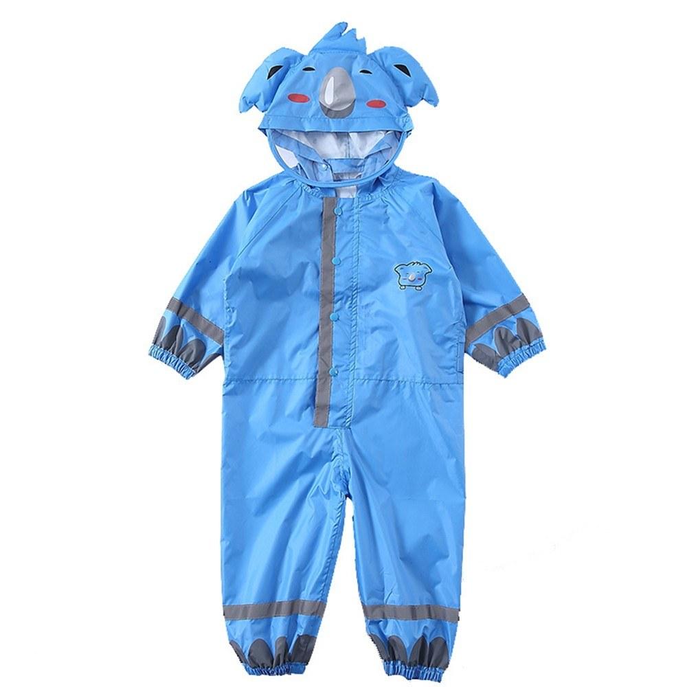 Others |  Kids Raincoat Breathable Rainwear Waterproof Raincoat For Children Boys Girls Students Rainsuit Hooded High Visibility Reflective Raincoat Others Others