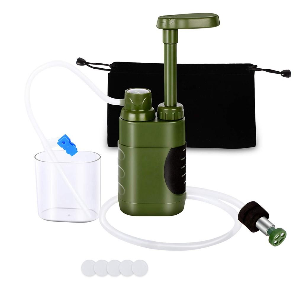 Outdoor Appliances |  Outdoor Water Filter Straw Water Filtration System Water Purifier for Family Preparedness Camping Hiking Emergency Camping & Hiking Outdoor Appliances