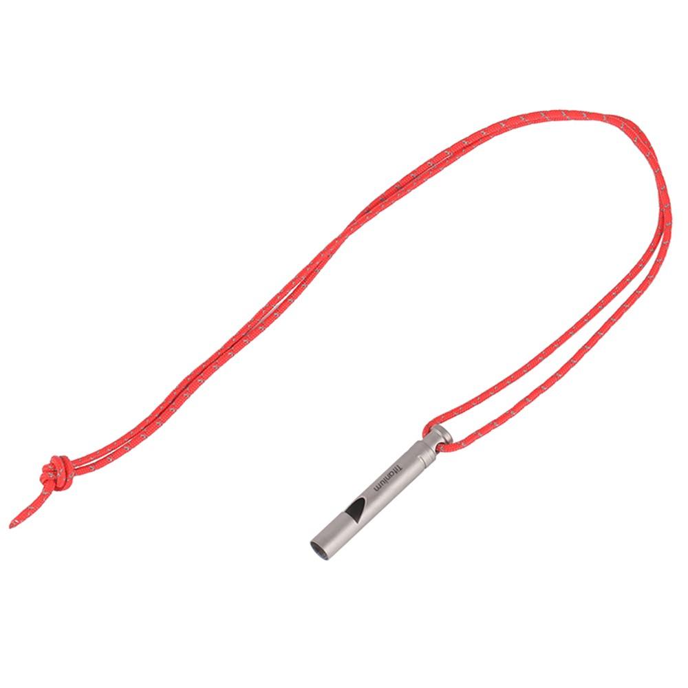 Outdoor Appliances |  Ultralight Titanium Emergency Whistle Camping & Hiking Outdoor Appliances