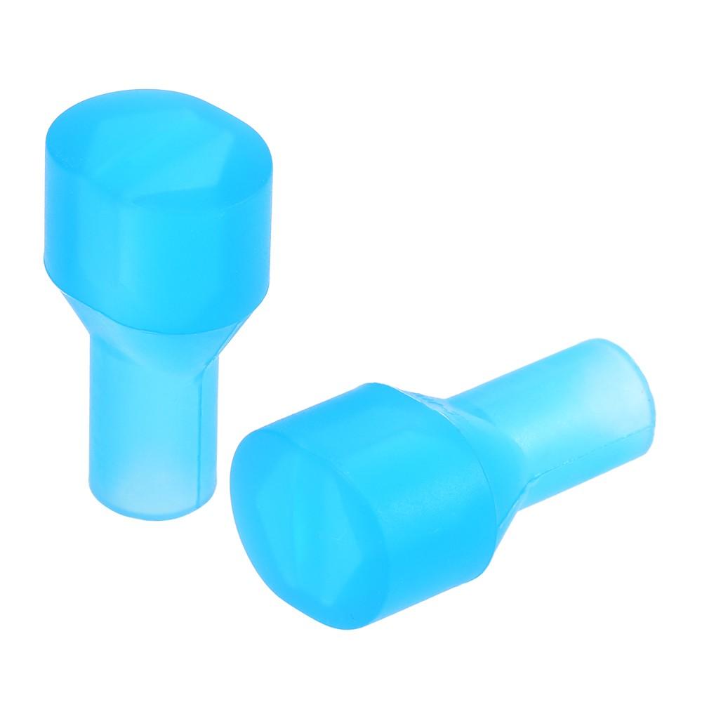 Outdoor Tools |  2 PCS Hydration Bladder Bait Valve Nozzle Camping & Hiking Blue / White