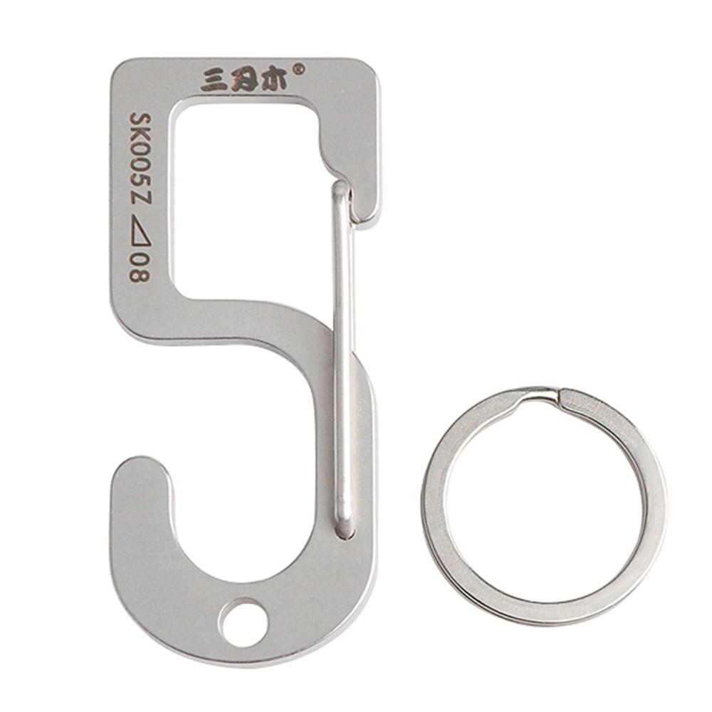 Outdoor Tools |  Carabiner Keychain Stainless Steel Pocket Tool Camping & Hiking Outdoor Tools