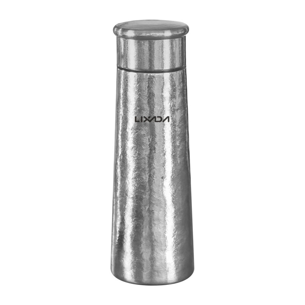 Outdoor Tools |  Lixada 300ml Pure Ti Metal Thermos Water Bottle Double-Layer for Travel and Outdoor Camping & Hiking Outdoor Tools