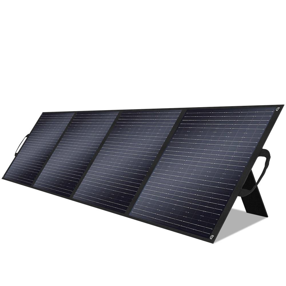 Outdoor Tools |  TALLPOWER 200W Portable Foldable ETFE Solar Panel for Power Station 23.4% Energy Conversion Efficiency for Off-grid Outdoor, Camping Hiking Fishing or RV Travel Camping & Hiking Outdoor Tools