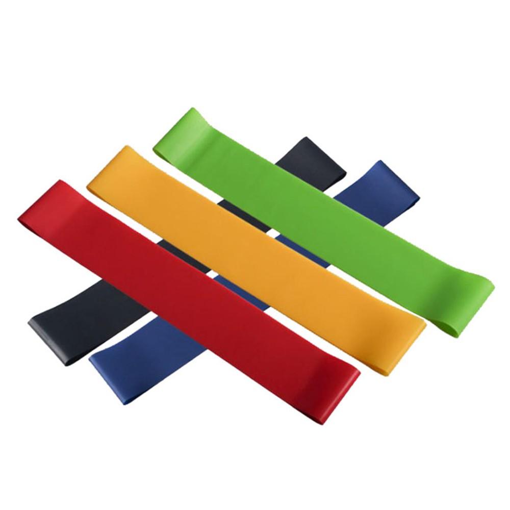 Physical Fitness |  5PCS Portable Latex Tension Band Fitness Sport Yoga High Elasticity Deep Squat Smooth Surface Tension Band Physical Fitness And Tension: