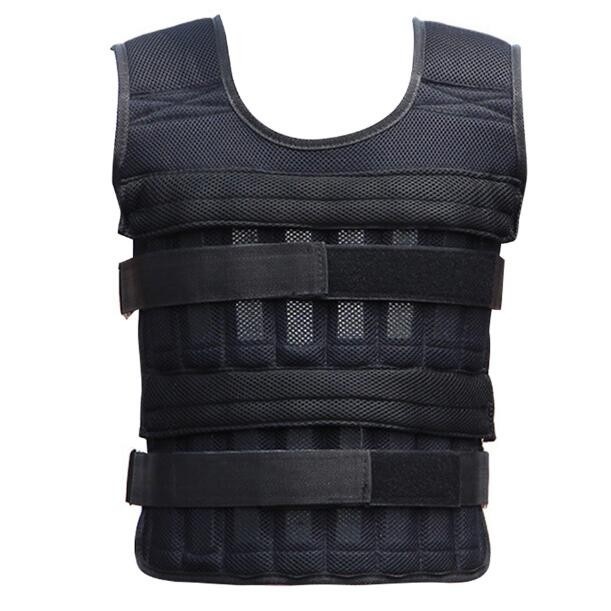 Physical Fitness |  Running Exercise Weight Vest Fitness Tool Boxing Training Equipment Sports Loading Weight Vest Physical Fitness Black