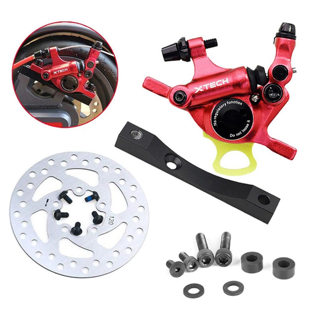 Scooters Accessories |  Hydraulic Disc Brake Caliper with Adapter and 120mm Disc Rotor for Xiaomi M365 Pro Electric Scooter Outdoor Recreation Scooters Accessories