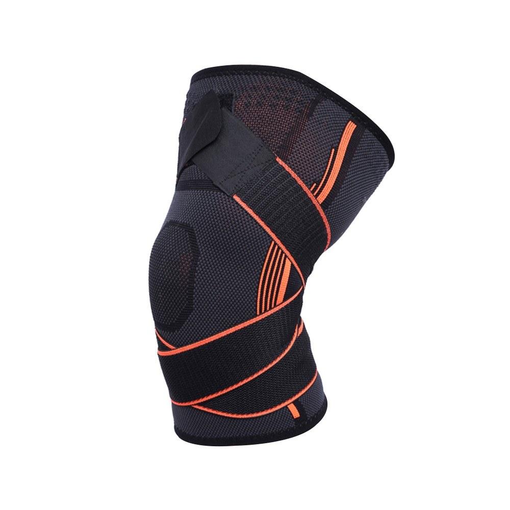 Sports Protective Gear |  Knee Support Professional Protectives Sports Knee Pad Outdoor Running Knee Pads Green M Sports & Body Building Green/ Orange