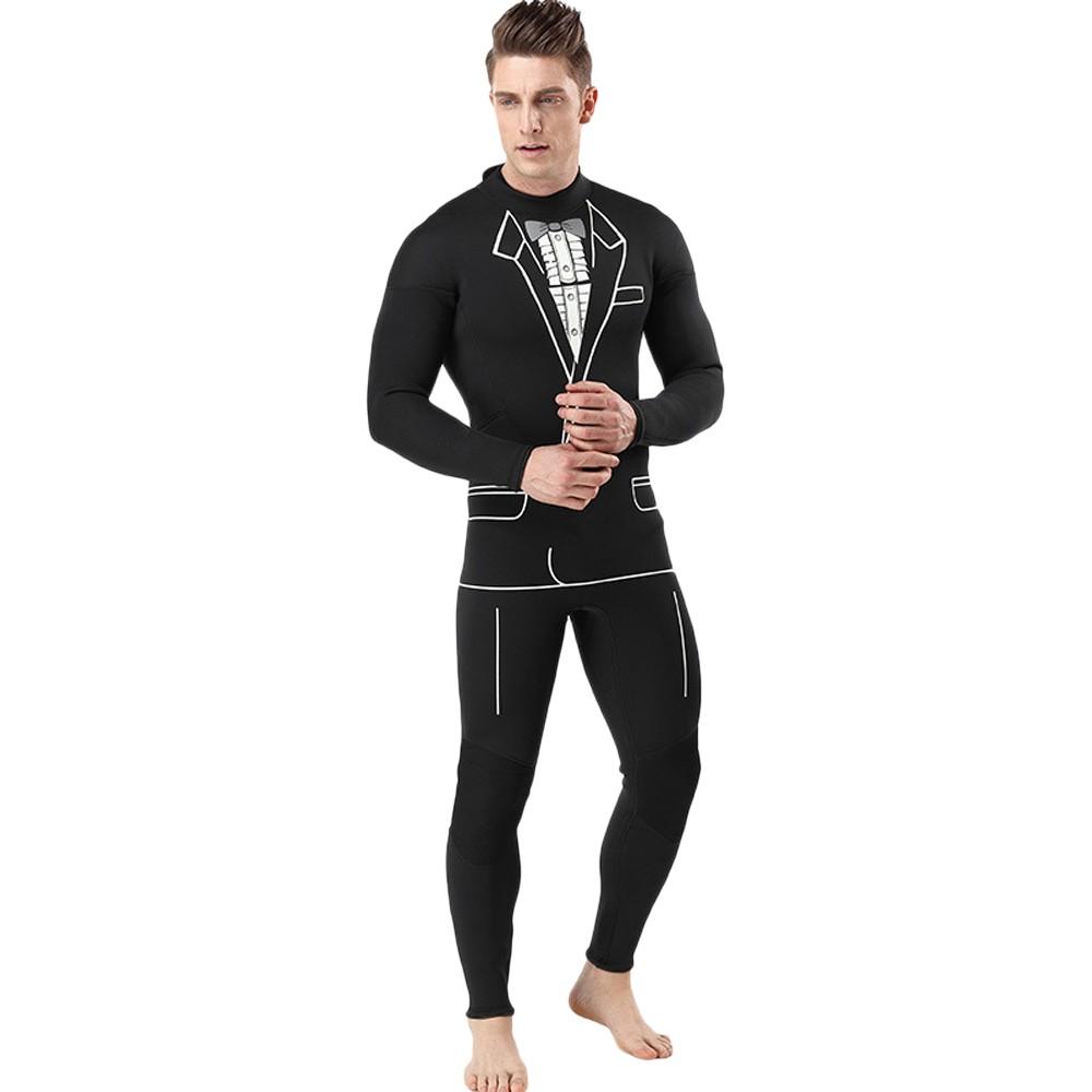 Sports Protective Gear |  Men 3mm Neoprene Wetsuit Surfing Swimming Diving Suit Wet Suit Sports & Body Building Sports Protective Gear