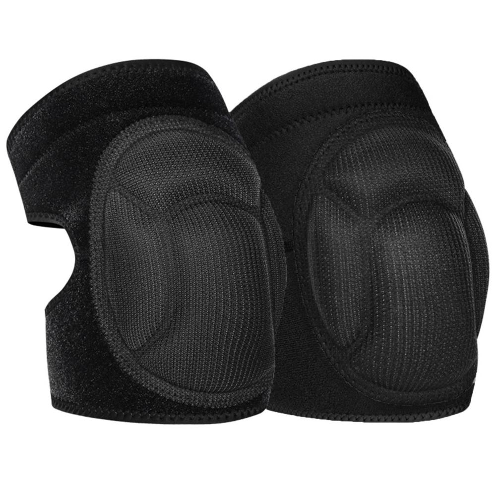 Sports Protective Gear |  Protective Knee Pads Non-Slip Anti-Scratch Extra Thick Foam Cushion for Gardening House Working Construction Work Cleaning Sports Running Dancing Men Women Sports & Body Building Black